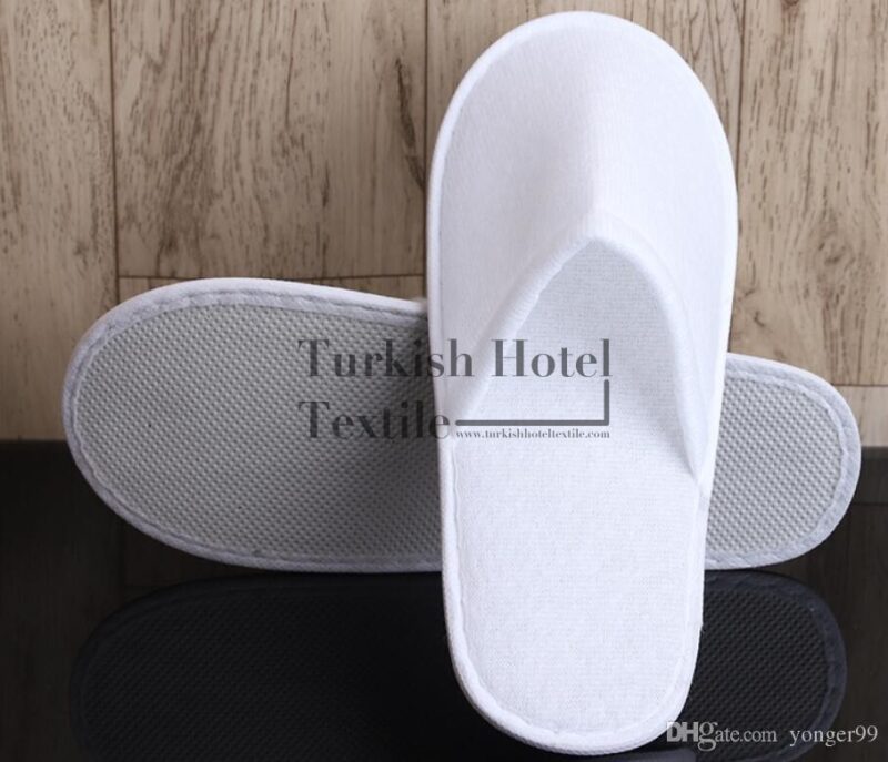 Polyester Hotel Slippers